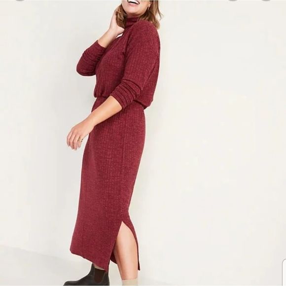 Old Navy sweater midi dress Medium - Picture 1 of 5
